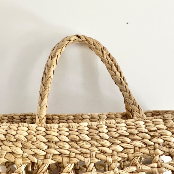 Raffia basket bag - Picture 7 of 8